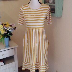 NWOT Orange Creek Soft Knit Striped Dress